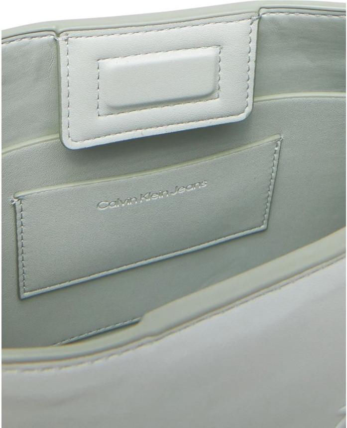 Handbag Calvin Klein Jeans SCULPTED CHAIN SHOULDER