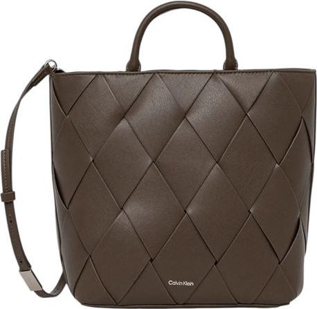 Handbag Calvin Klein CK Woven Medium Tote