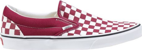 Red Fabric Sneakers Vans