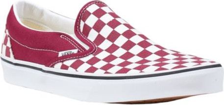 Red Fabric Sneakers Vans