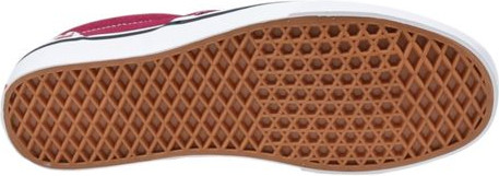 Red Fabric Sneakers Vans