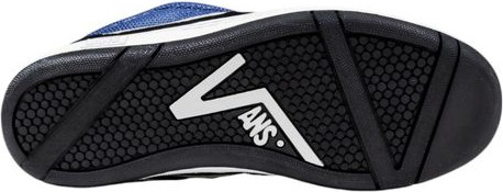 Vans' Ko'k Zamsh Teri