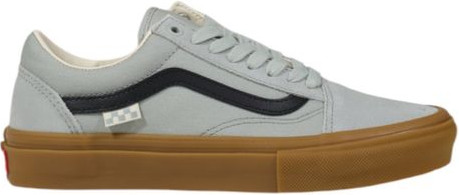 Кроссовки Vans Серые Замша Кожа Низкие