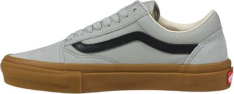 Кроссовки Vans Серые Замша Кожа Низкие