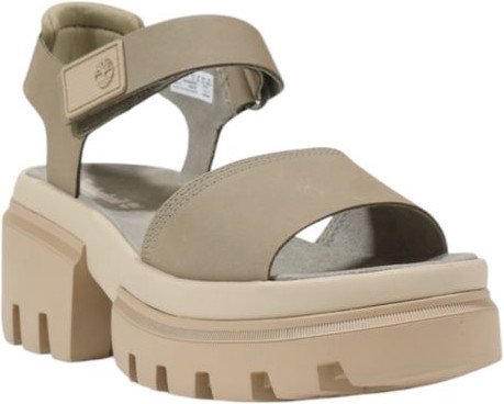 Timberland Beige teri platformali sandal