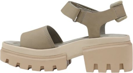 Timberland Beige teri platformali sandal