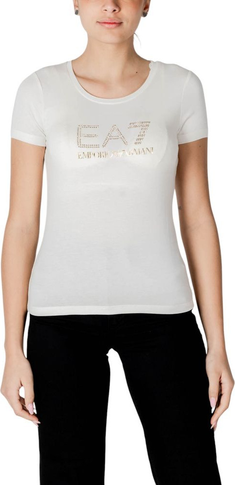 Футболка Armani EA7 Emporio Cream Modal Sportswear