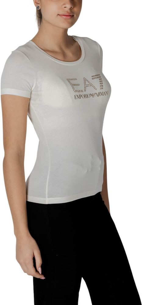 Футболка Armani EA7 Emporio Cream Modal Sportswear