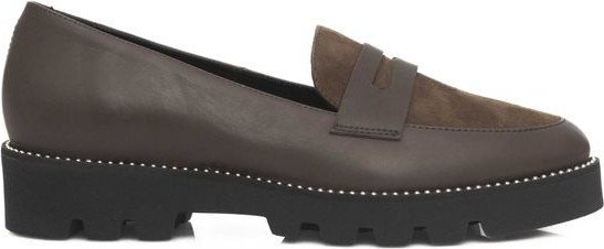 Brown Cowhide Women Loafer CERRUTI 1881