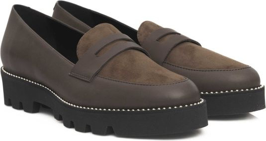 Brown Cowhide Women Loafer CERRUTI 1881