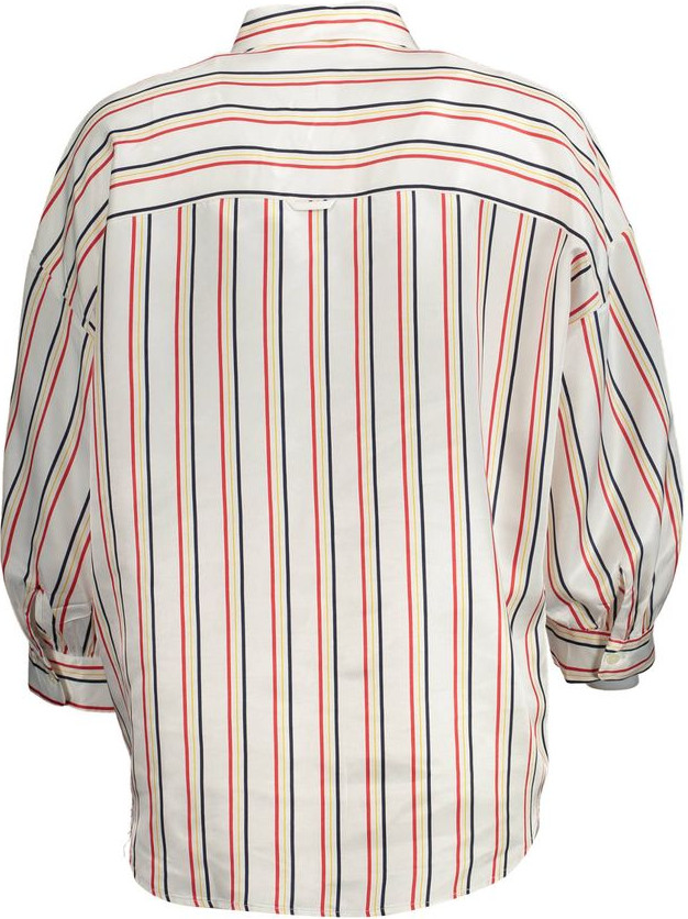 White Viscose Shirt Gant
