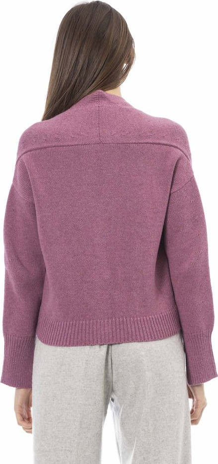 Cardigan ALPHA STUDIO Multicolor Merino Wool Women Cardigan