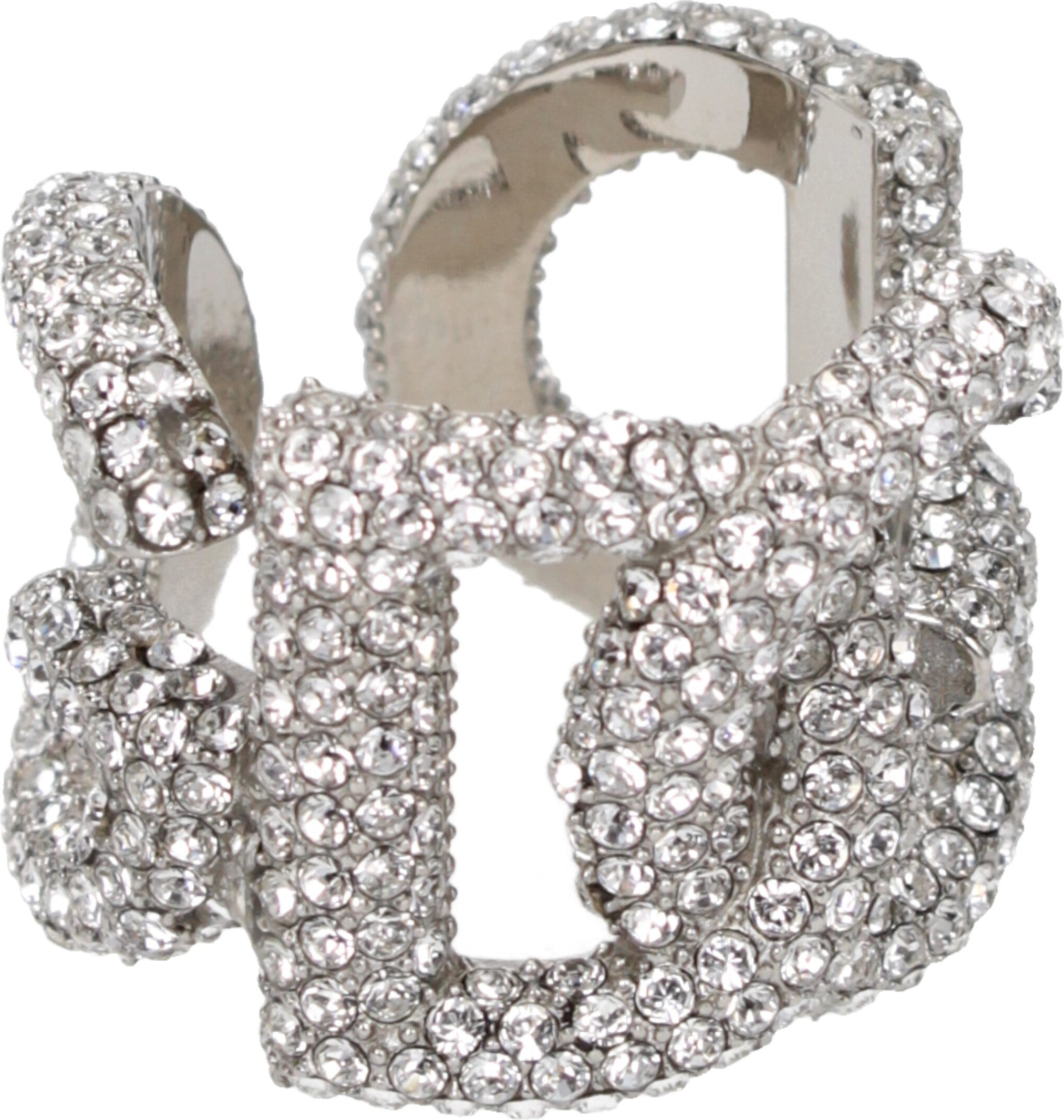 Ring Brass Gray Dolce & Gabbana