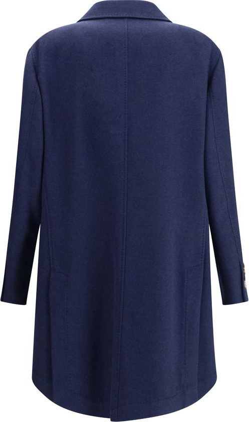 Легкое пальто из ткани Brunello Cucinelli