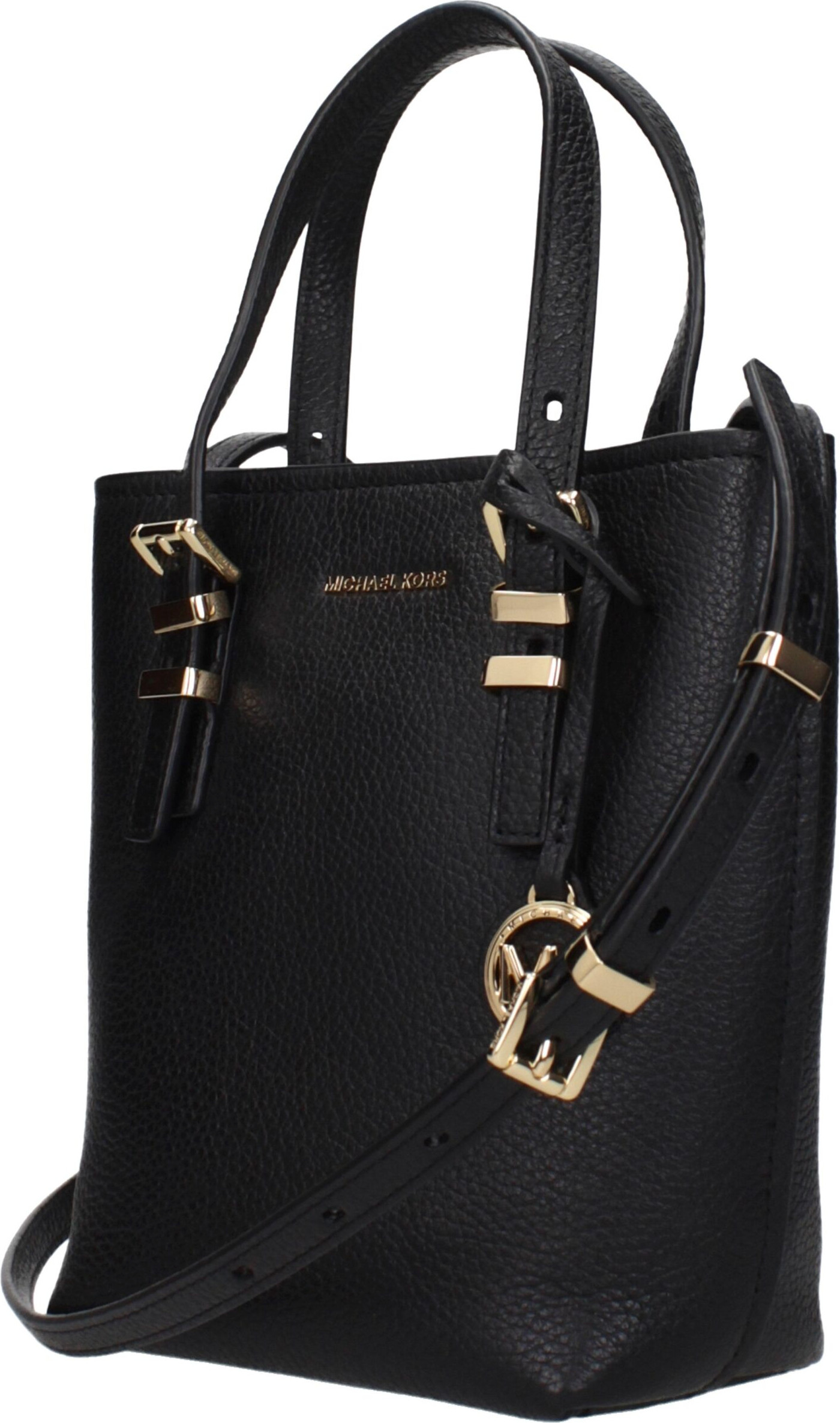 Сумка Michael Kors Черная кожаная