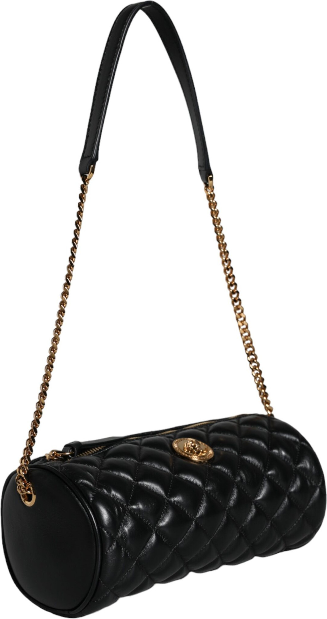 Crossbody Bag Versace Mini Quilted Lambskin Leather