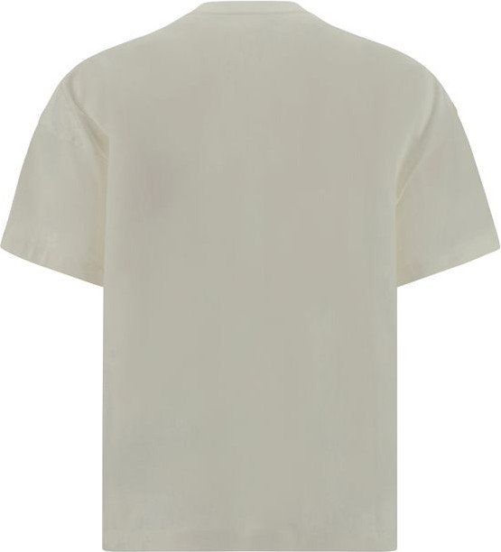 White Cotton T-Shirt Jil Sander