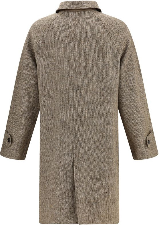 Jigarrang Paxta Burberry Palto