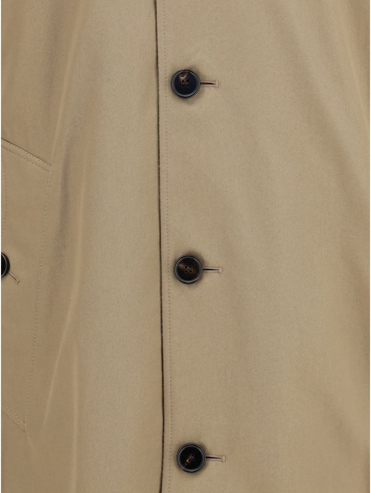 Jigarrang Paxta Burberry Palto
