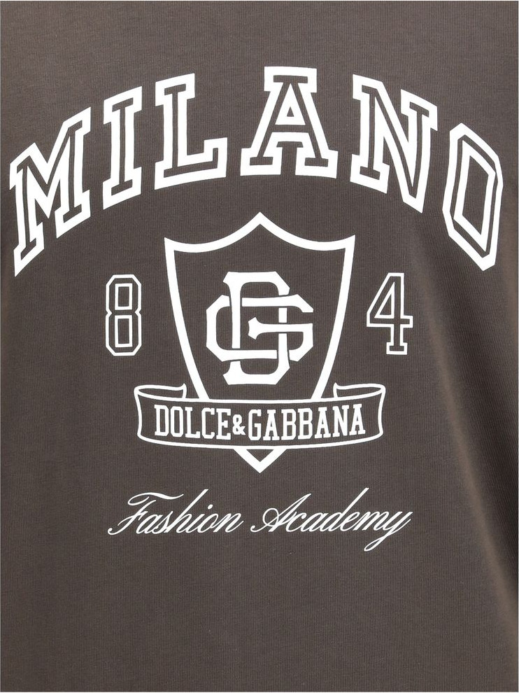 Dolce & Gabbana dan paxtadan tikilgan uzun yengli futbolka