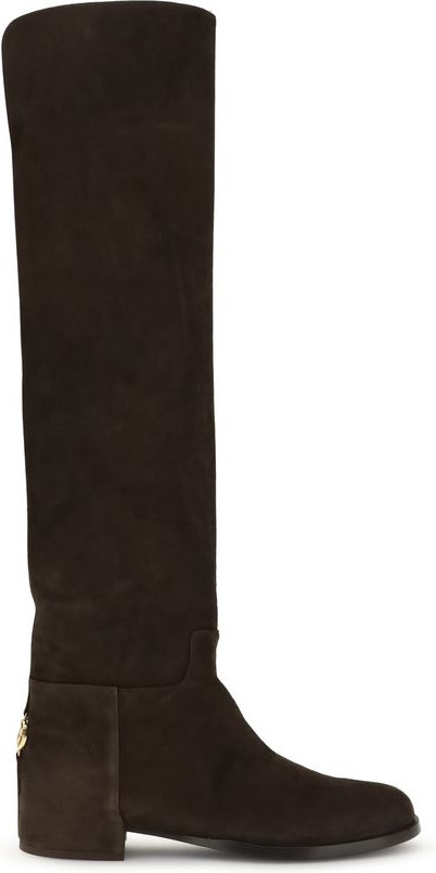 Brown Calf Leather Ankle Boots