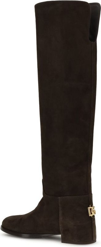 Brown Calf Leather Ankle Boots