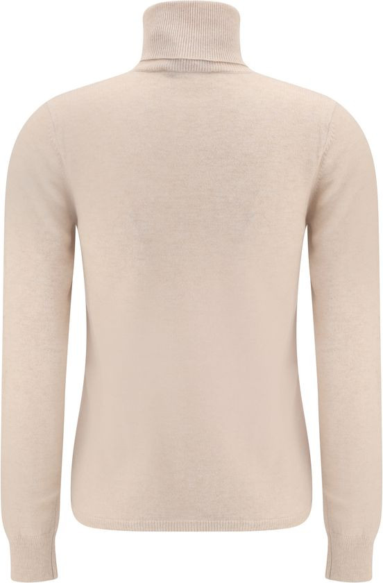 Max Mara Бежевый шерстяной водолазка
