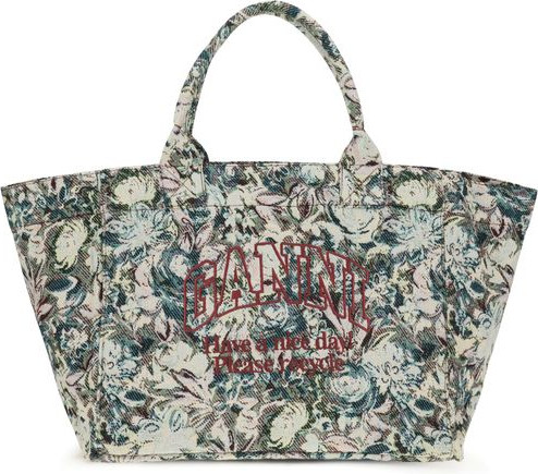 GANNI Tapestry XXL Tote sumkasi