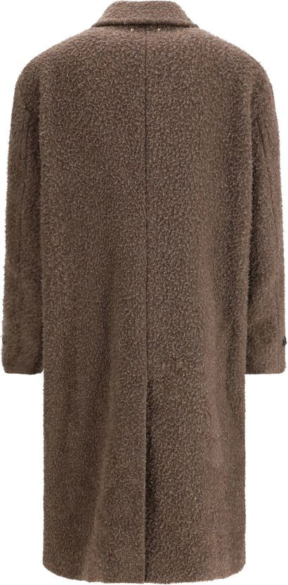 Brown Viscose Coat