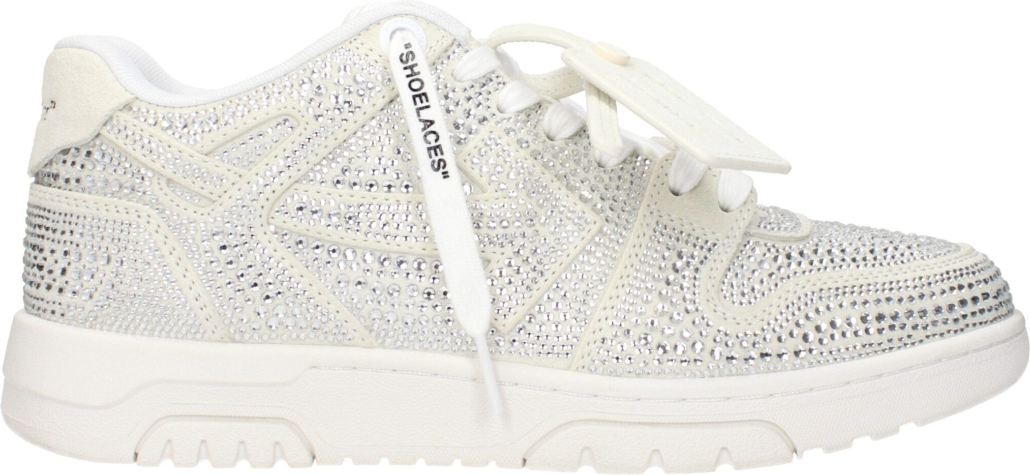 Sneakers Off-White Beige Leather Low Top Sneakers