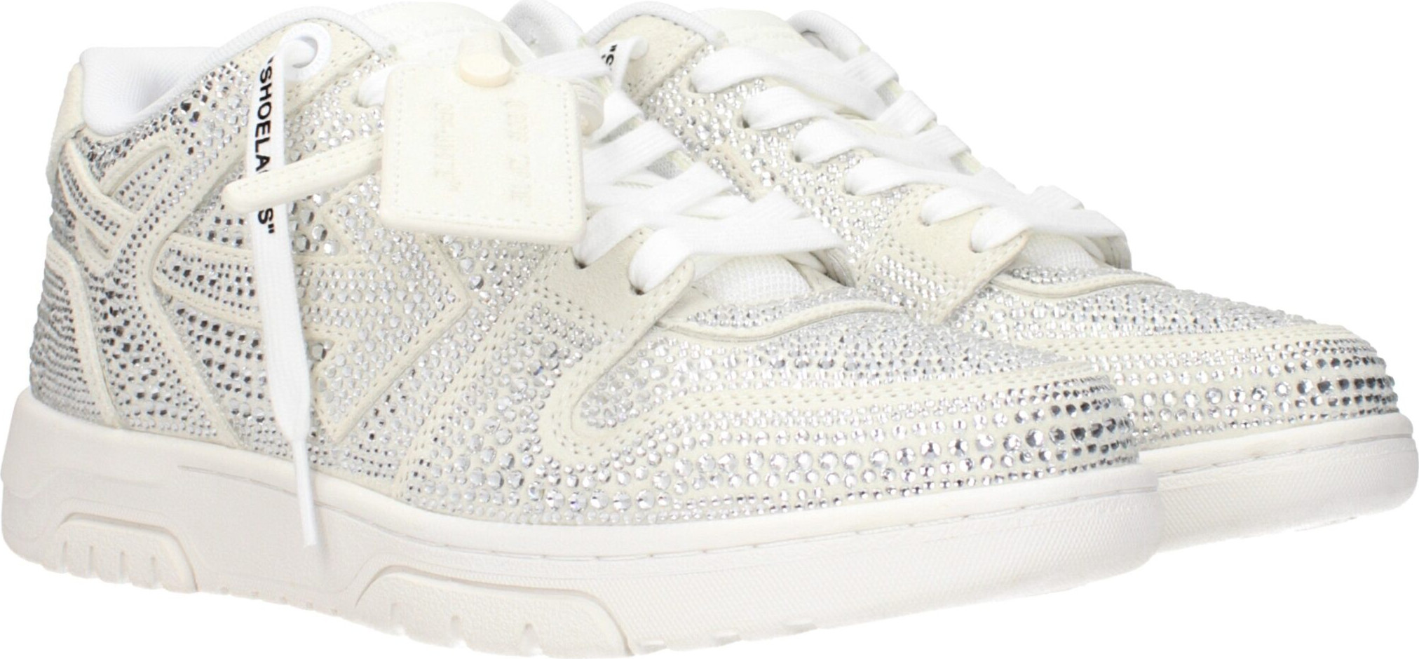 Sneakers Off-White Beige Leather Low Top Sneakers