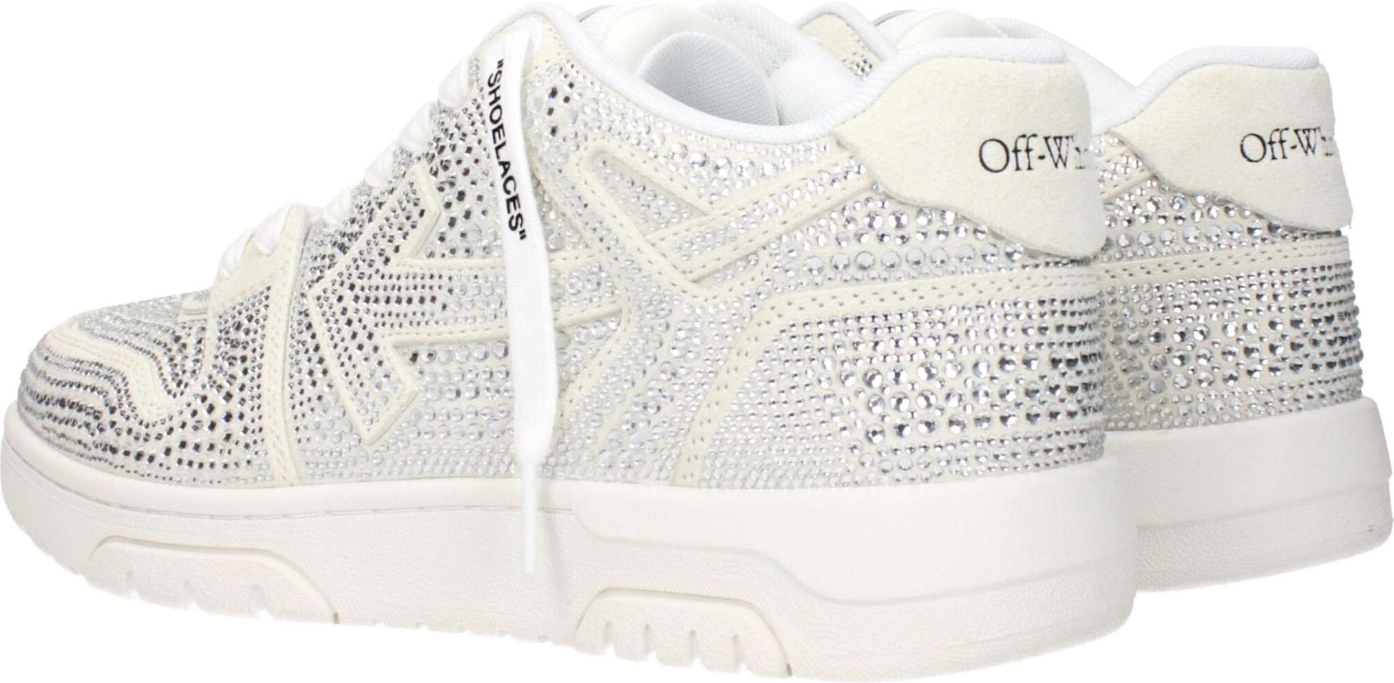 Sneakers Off-White Beige Leather Low Top Sneakers
