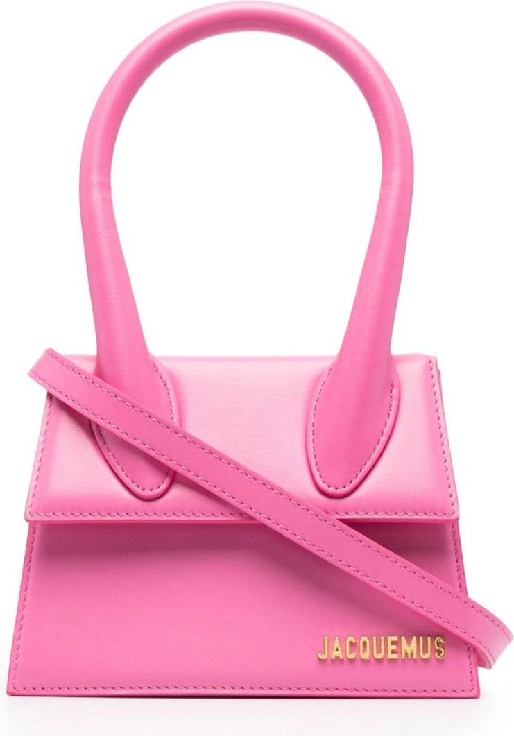 Bag Jacquemus Pink Le Chiquito Moyen