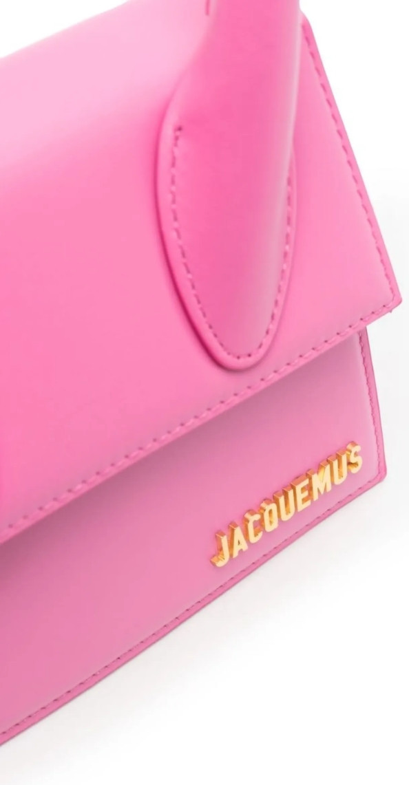 Bag Jacquemus Pink Le Chiquito Moyen