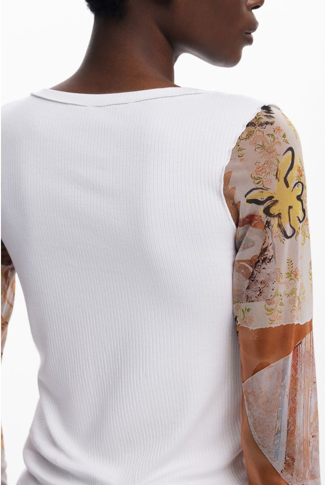 Sweater White Polyester Women