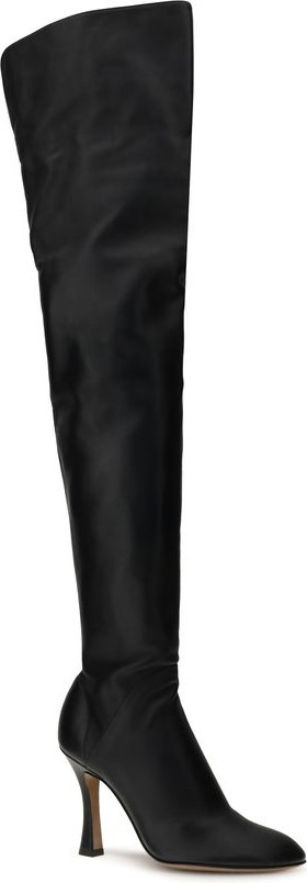 Boots Petar Petrov Qora Qo'y Yoshi Tizzadan Baland Oyoq Kiyim