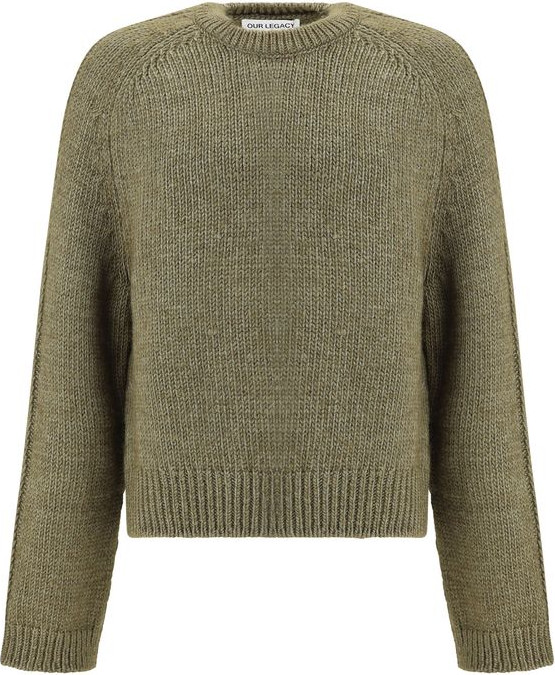 Our Legacy Green Wool Sweatshirt