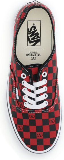 Разноцветные низкие кеды из хлопка Valentino Garavani