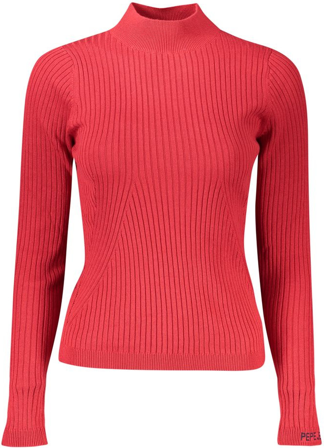 Red Cotton Women Sweater