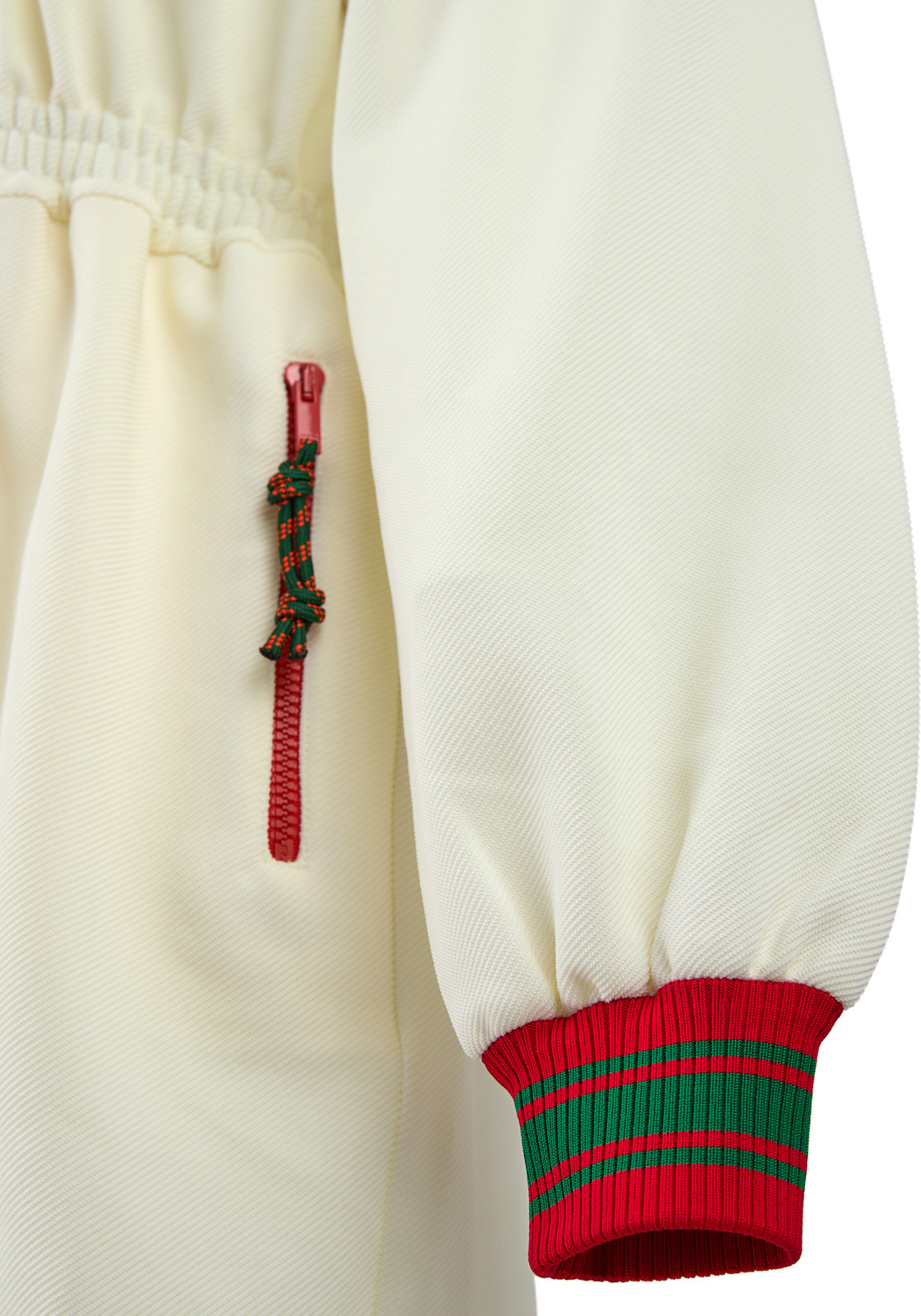 Костюм Gucci с капюшоном и логотипом из полиэстера