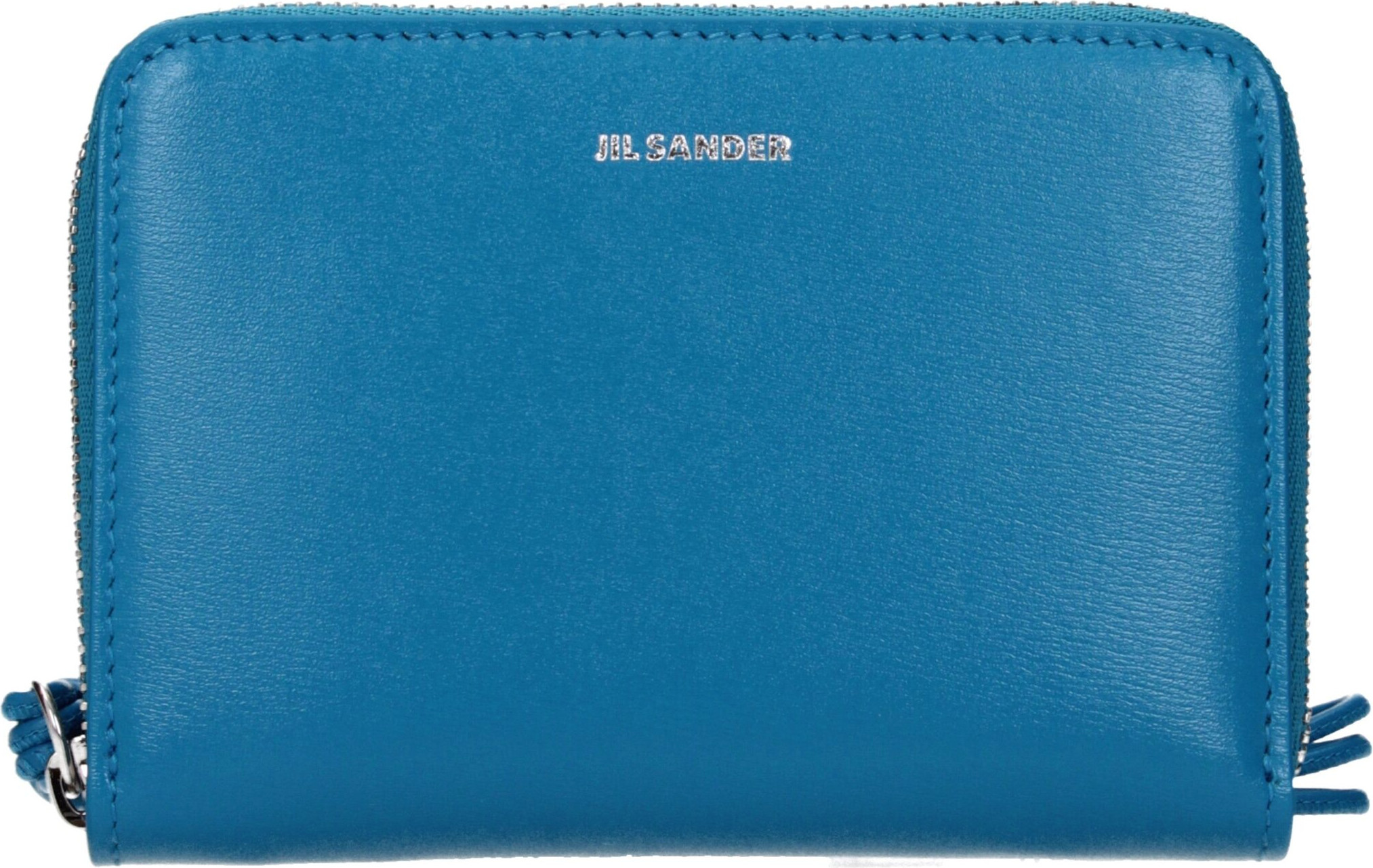 Wallet Jil Sander Blue Leather