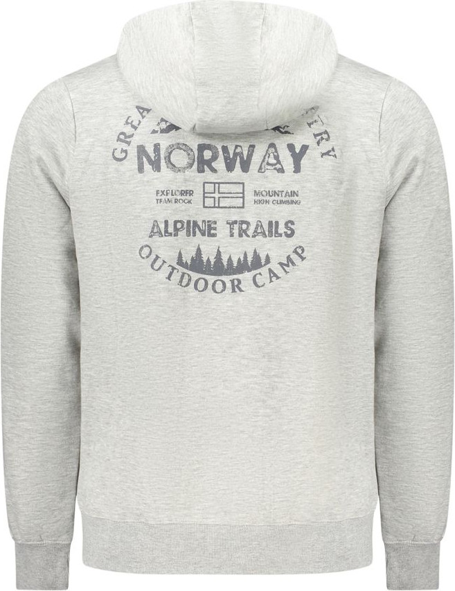Свитшот Geographical Norway Серый