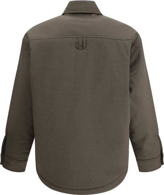 Двухцветная флисовая шерстяная куртка и пальто Jacquemus