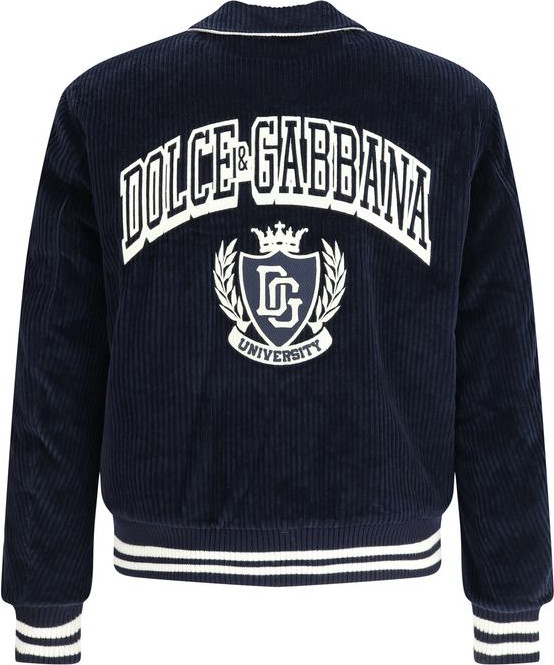 Синяя хлопковая одежда от Dolce & Gabbana