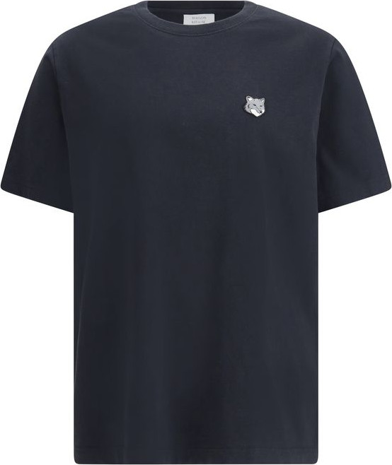 T-Shirt Maison Kitsuné Black Cotton T-Shirt