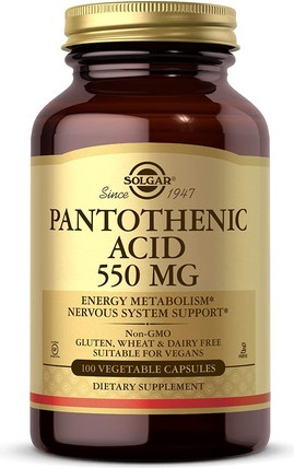 Formula Solgar Pantothenic Acid