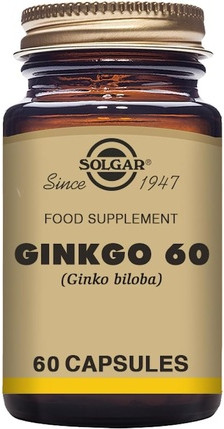 Овощные капсулы Solgar Super Ginkgo Полная сила Антиоксидантная поддержка и поддержка нервной системы