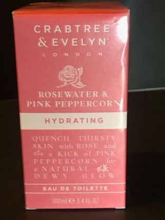 Eau De Toilette Crabtree & Evelyn Rosewater & Pink Peppercorn