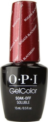 Nagellack OPI Bogota Black Blackberry