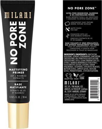 Matte Make-up Basis Milani No Pore Zone